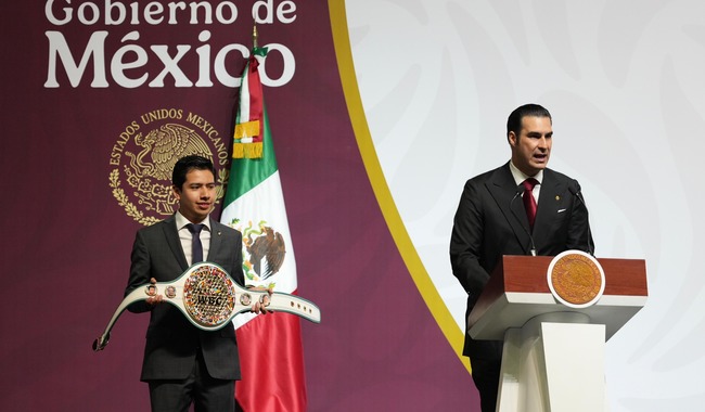 Boletín 17. Organizará SEP torneo de futbol escolar y clase de boxeo nacional como una herramienta de bienestar: Miguel Torruco Garza