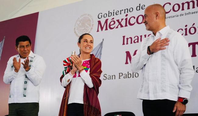 Concluye SICT última etapa de carretera Mitla-Tehuantepec II iniciada hace 20 años: Esteva Medina