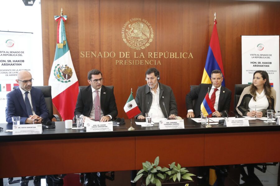 Diálogo y entendimiento, posición de México para resolver conflictos, reitera Gerardo Fernández Noroña