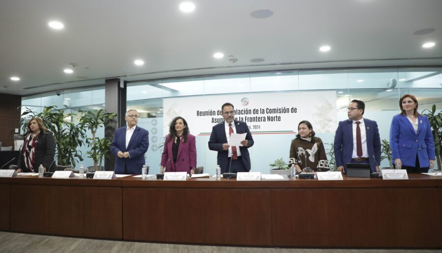 Senadores impulsarán agenda legislativa que contribuya al desarrollo y bienestar de la frontera norte