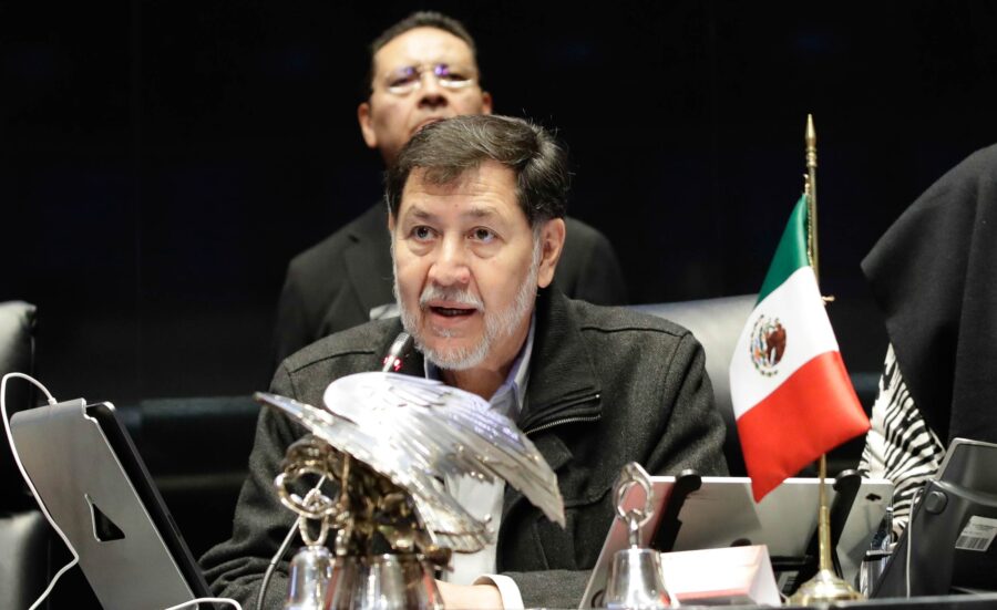 Ofrece disculpa Fernández Noroña a oposición por no incluirlos en comitivas de cortesía en ceremonia del 1 de octubre