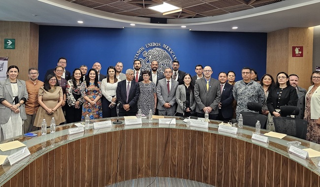 Entrega SICT a SEDATU presidencia del Sistema Nacional de Movilidad y Seguridad Vial