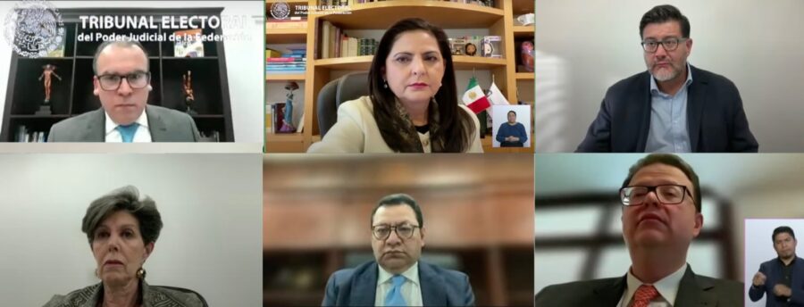 El TEPJF determina improcedentes diversos juicios de la ciudadanía y en otros vincula al Senado a que defina lo conducente