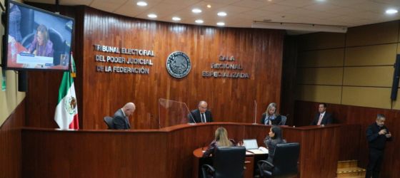 TITULARES DE EJECUTIVOS ESTATALES NO VULNERARON LAS NORMAS ELECTORALES CON DESPLEGADO: SALA ESPECIALIZADA