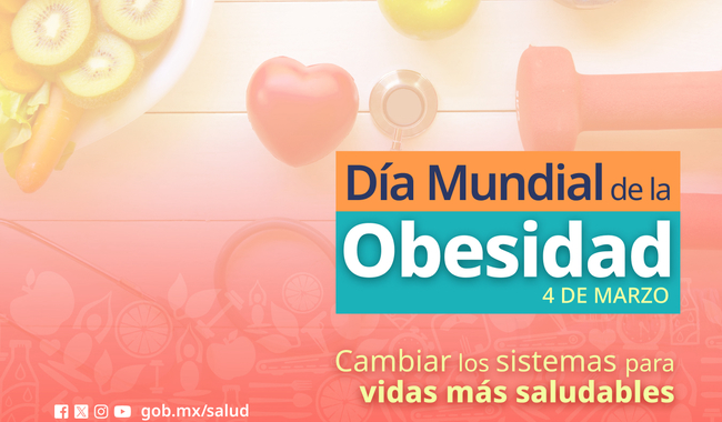 044. Secretaría de Salud llama a la población a sumarse a la lucha contra la obesidad