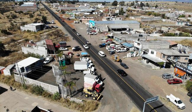 Concluye SICT conservación periódica de 9.6 kilómetros de la carretera Maravatío- Acámbaro