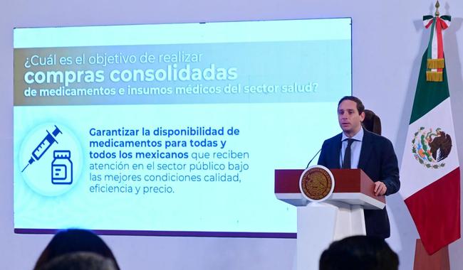 433. Secretaría de Salud presenta nuevo modelo, transparente y digital, para la compra de medicamentos 2025-2026