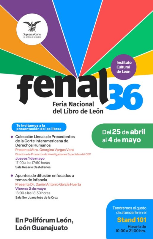 Te invitamos a visitar el stand de #LaCorte y participar en las actividades que hemos preparado durante la Feria Nacional del Libro de León #Fenal36