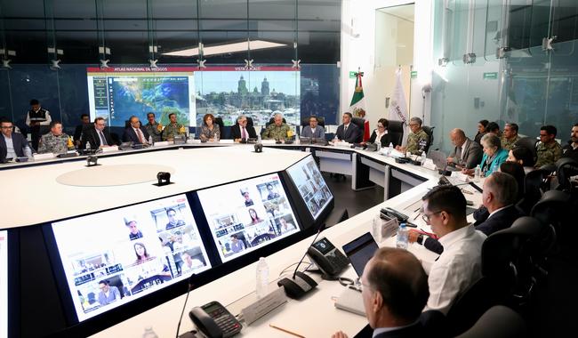 Durante Primer Simulacro Nacional 2025 se dio prioridad a 12 estados del país: Esteva Medina