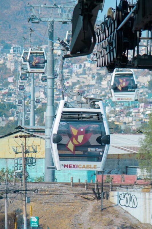 Mantiene Gobierno del EdoMéx la calidad y seguridad en el servicio del Mexicable con trabajos preventivos