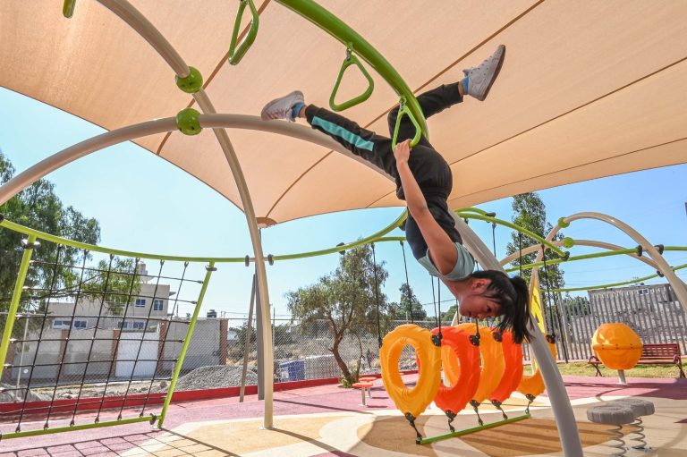 Promueve GEM desarrollo físico, social y emocional de las infancias con nuevos parques y deportivos