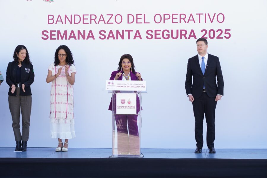 Despliega jefa de Gobierno Clara Brugada más de 14 mil elementos para garantizar seguridad en Semana Santa; se prevé la llegada a esta ciudad de más de 600 mil turistas