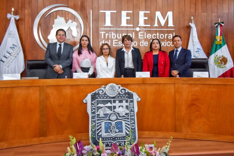 Reconoce Gobernadora Delfina Gómez Álvarez compromiso del TEEM con la defensa de los derechos político-electorales en el EdoMéx