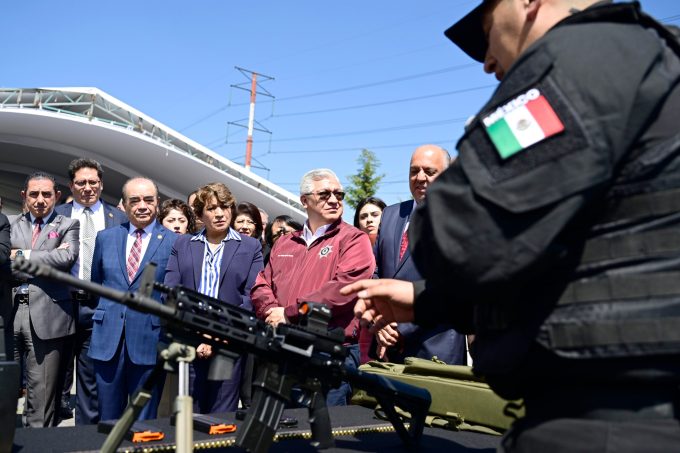 Fortalecerá GEM a la Secretaría de Seguridad estatal con equipamiento y vehículos con alta tecnología