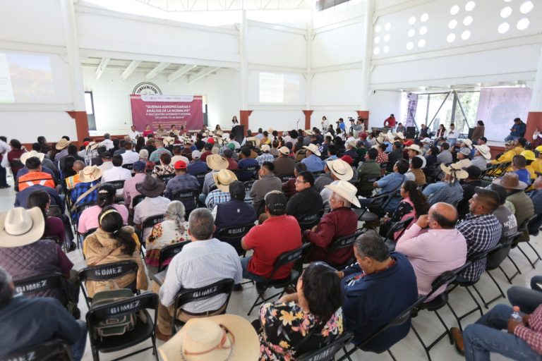 Impulsa GEM alternativas a las quemas agropecuarias en el Encuentro Interinstitucional “Mi parcela, ¡no se quema!”