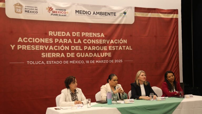 Construirá GEM 80 presas filtrantes para recargar mantos acuíferos en el Parque Estatal Sierra de Guadalupe