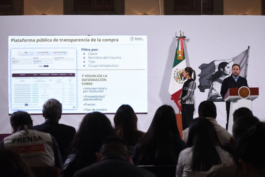 071. Sector Salud presenta Plataforma de Transparencia de la compra consolidada de medicamentos