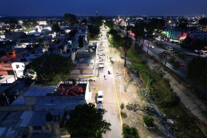 Establece GEM “Sendero Seguro” con luminarias y trabajos de limpieza en Ecatepec