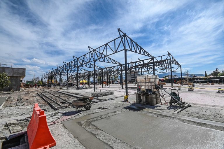 Impulsa Gobernadora Delfina Gómez Álvarez el comercio local y regional con la construcción de mercados en el EdoMéx