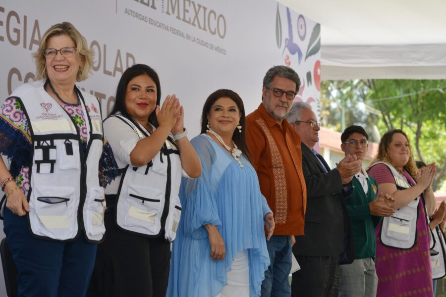 Lanza jefa de Gobierno Clara Brugada estrategia “Vida Plena, Corazón Contento” para garantizar salud emocional en escuelas
