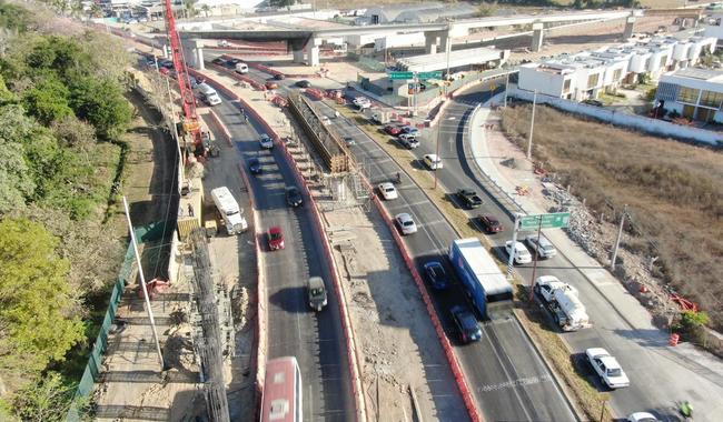 Entronque Vallarta registra avance del 50% y beneficiará a más de 450 mil personas en Puerto Vallarta y Bahía de Banderas