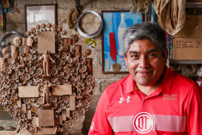 Artesanos mexiquenses elaboran Árbol de la Vida en honor al Club Deportivo Toluca; será entregado en la final de la Liga MX