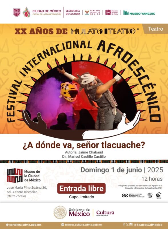 Presentan Festival Internacional de Teatro para visibilizar a la comunidad afrodescendiente