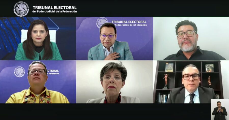 TEPJF confirmó las designaciones de magistraturas aprobadas por la Cámara de Senadores en los tribunales electorales de BCS, Colima y la CDMX