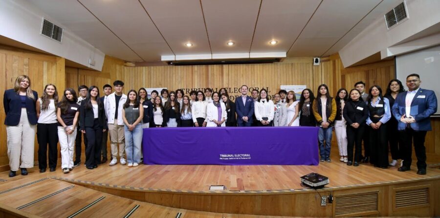 Las juventudes de México se hacen presentes en la 1ª Jornada Estudiantil 2025: “El Tribunal Electoral te abre sus puertas”