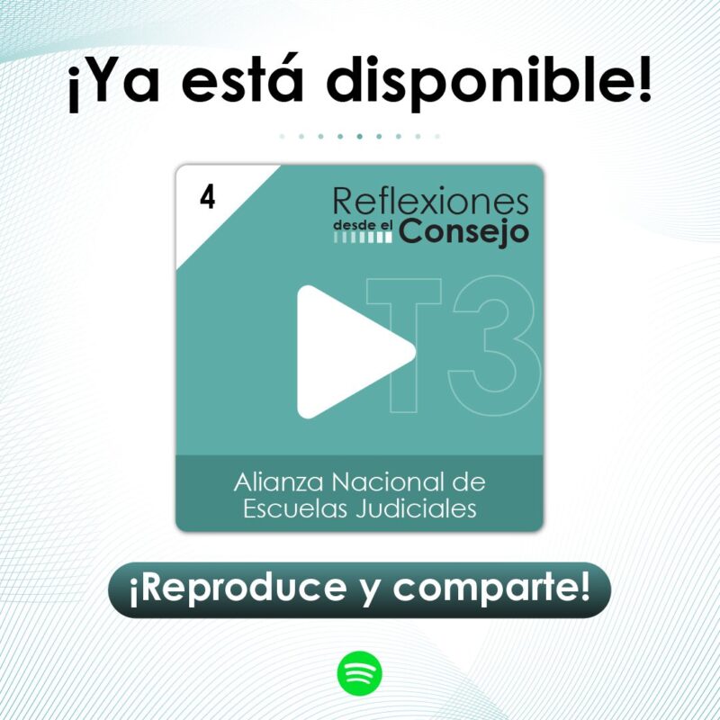 #ReflexionesDesdeElConsejo ¡Ya está disponible! Josefina Cortés Campos, de la Escuela Federal de Formación Judicial explica cómo, a través de las escuelas judiciales, se ha ampliado la profesionalización de las personas juzgadoras.