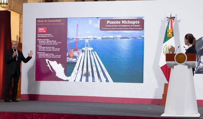 Proyectos carreteros para 2025 generarán más de 150 mil empleos: SICT