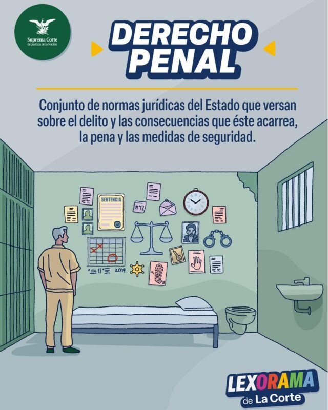 En este #Lexorama te explicamos qué es el Derecho Penal. #ConoceMás #SaberEsTuDerecho