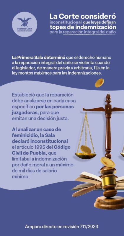 #LaCorte protege el derecho a la reparación integral del daño.