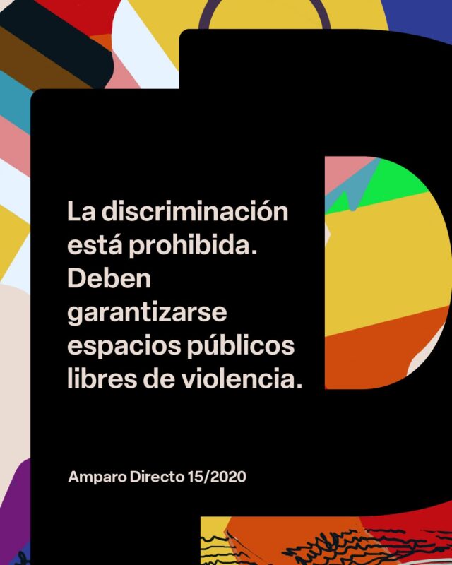 Con sus sentencias, #LaCorte protege los derechos de las personas #LGBTIQ+, como el acceso a espacios públicos libres de violencia y discriminación.  Nadie necesita permiso para ser quien es.