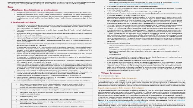 Invita COPRED a participar en su 3er. Concurso de Investigación contra la Discriminación