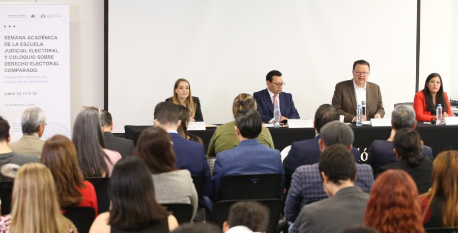 TEPJF inaugura Semana Académica de la Escuela Judicial Electoral y Coloquio sobre Derecho Electoral Comparado. Inteligencia Artificial y su impacto en la democracia