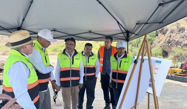 La Dirección General de Conservación de Carreteras de la SICT supervisa obras en Durango