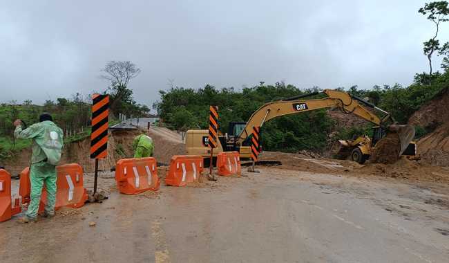 SICT atiende puntualmente afectaciones por huracán “Erick” en Guerrero y Oaxaca