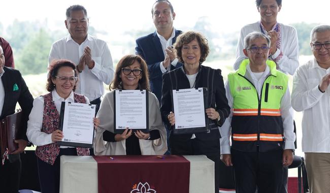 Inicia construcción de la Universidad Nacional “Rosario Castellanos” en Teolocholco, Tlaxcala
