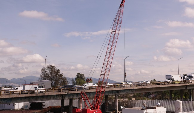 Inicia SICT reconstrucción de dos puentes de la Alameda Oriente, en el Estado de México
