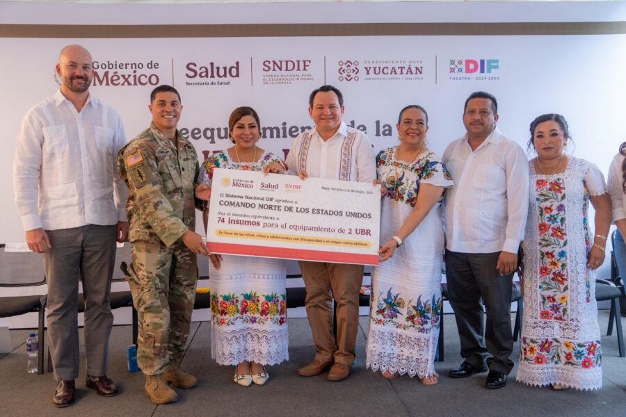 Con una inversión de 5 mdp, se equipan dos Unidades Básicas de Rehabilitación en Yucatán