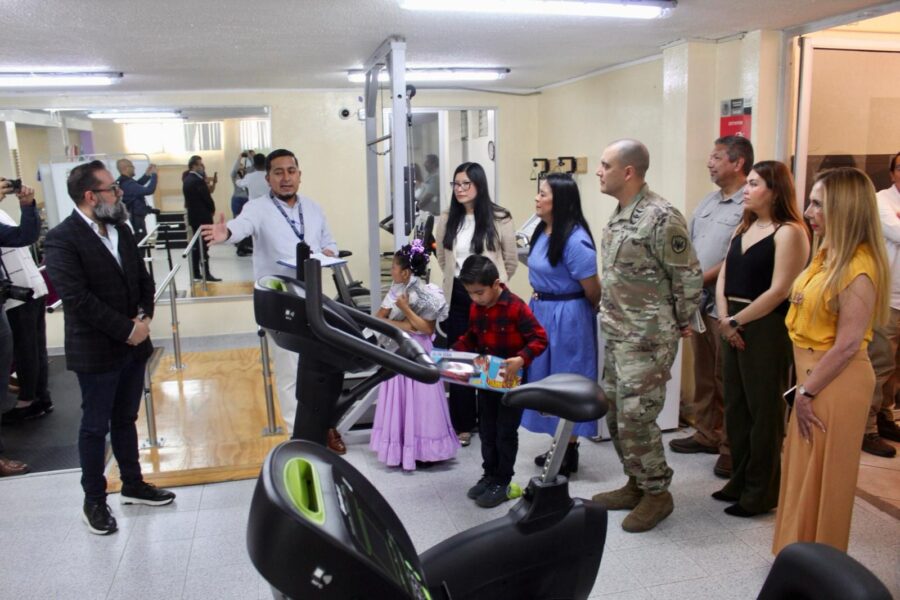 Se invierte 1.4 mdd en equipo especializado en rehabilitación para atender a la población