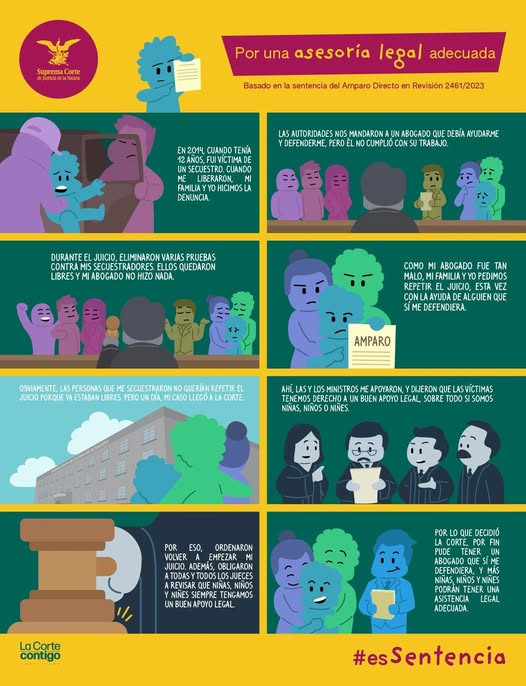 #LaCorte determinó que es necesario fijar lineamientos para que en los procesos penales en donde niñas, niños y adolescentes son víctimas de delitos, se garantice una protección reforzada. #EsSentencia