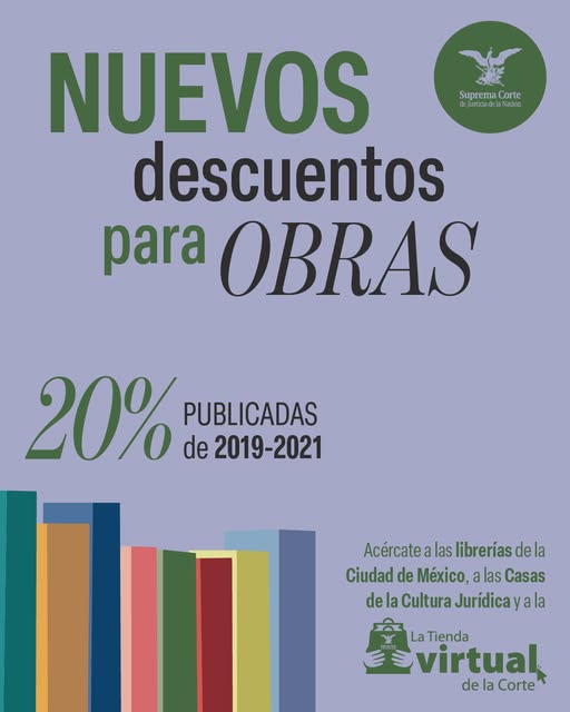 Enriquece tu biblioteca con publicaciones que tenemos para ti.  Descúbrelo en nuestras librerías y en la tienda virtual de #LaCorte.