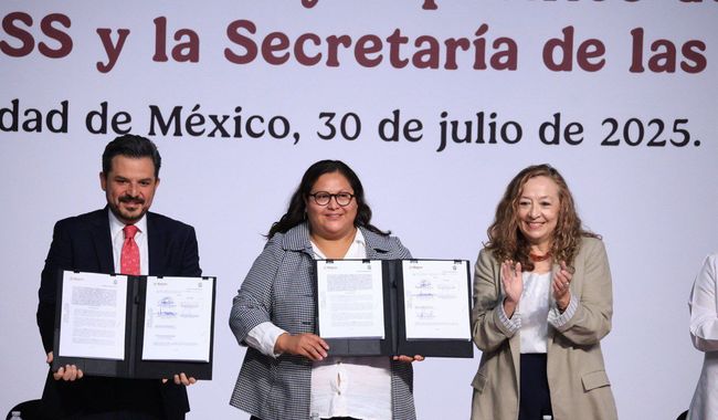 Firman IMSS y Secretaría de las Mujeres convenios para impulsar agenda a favor de la igualdad y acceso a la salud.