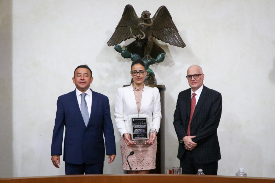 SRCDMX rinde homenaje a la trayectoria de la Magistrada María G. Silva Rojas