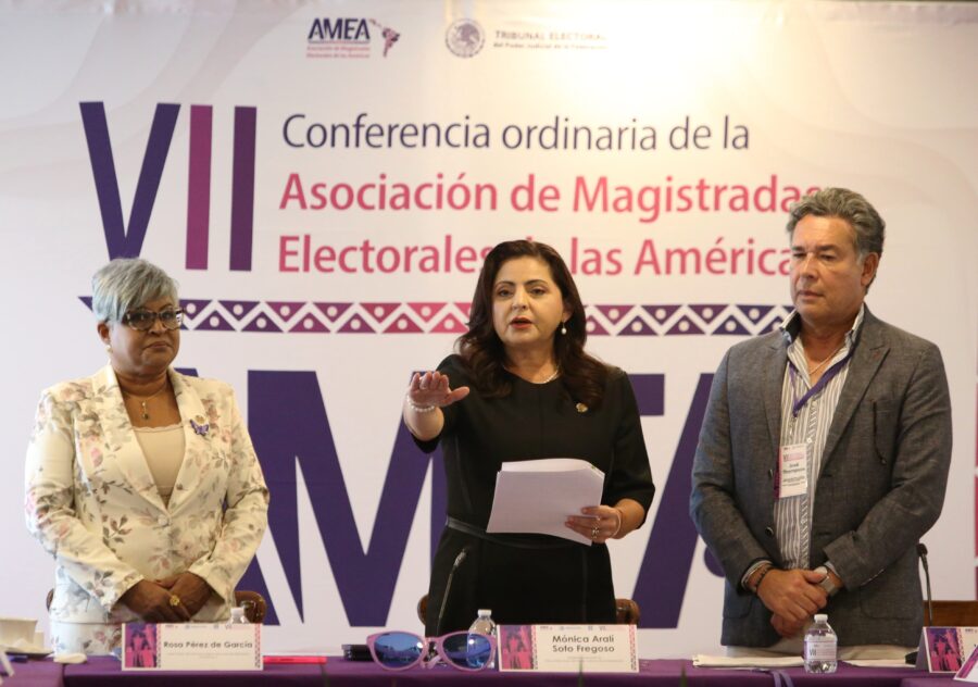 Asume la magistrada presidenta del TEPJF, Mónica Soto Fregoso, la presidencia de la Asociación de Magistradas Electorales de las Américas