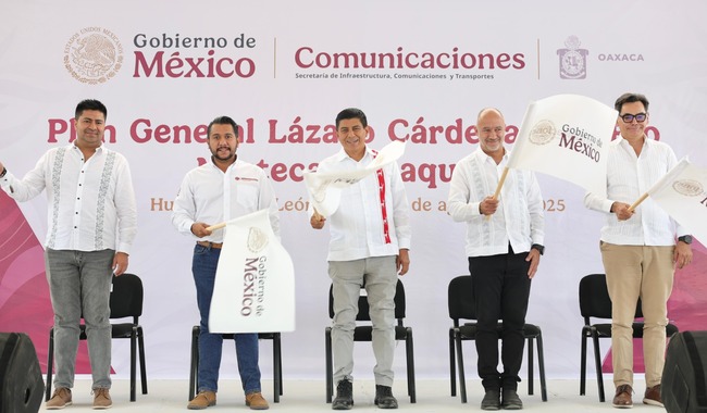 Arranca “Plan General Lázaro Cárdenas” para atender red carretera federal en la mixteca oaxaqueña: SICT