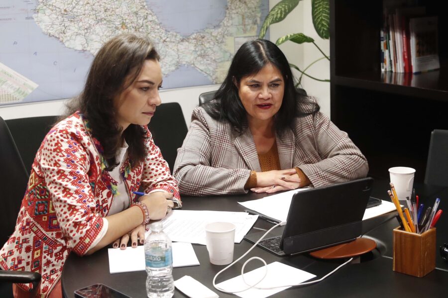 Senadoras y autoridades se comprometen a crear normas que garanticen justicia social para mujeres del campo