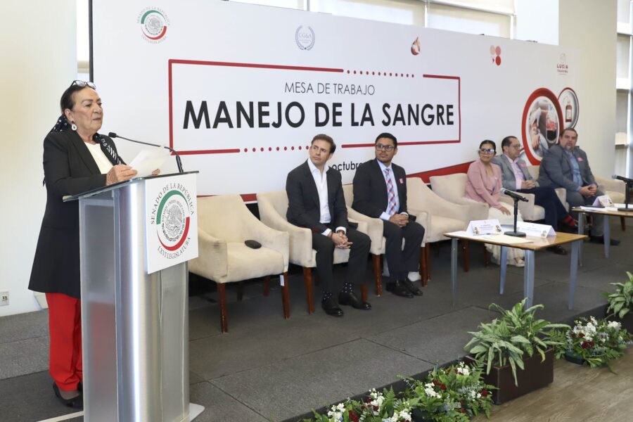 Exhortan a senadores a sentar bases para mejorar la gestión de sangre para pacientes anémicos